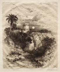 Une tour de Cortes, 1883