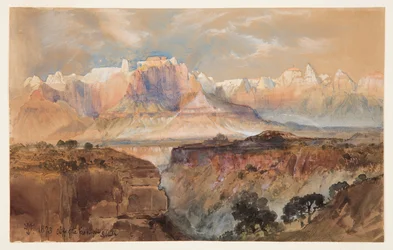 Falaises du Rio Virgin, Sud Utah