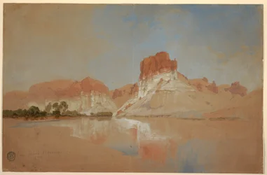 Dessin, Green River, Territoire du Wyoming, 1879