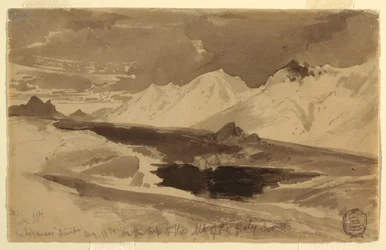 Dessin, The Arkansas Divide, août 1874
