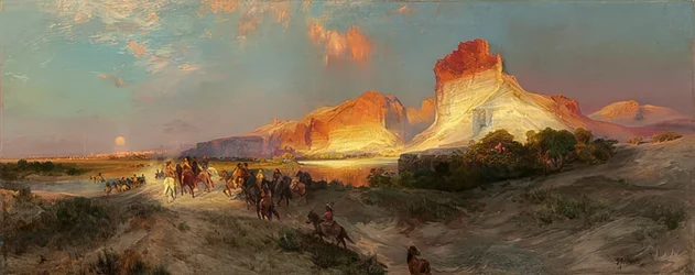 Falaises de la rivière Green, Wyoming