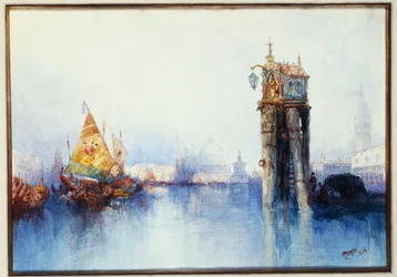 Sur le canal, 1896