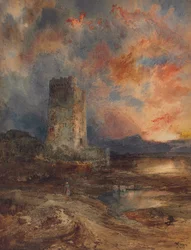 Coucher de soleil sur la lande, 1880