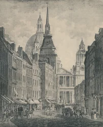 Shopping à Ludgate Street, 1795, 1920