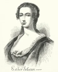 Illustration de la vie de Jonathan Swift (gravure)