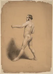 Archer, étude de nu