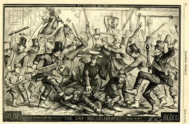 La Saint-Patrick, 1867