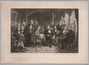 Washington Irving et ses amis littéraires à Sunnyside
