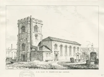 Burslem - Église Saint-Jean