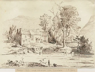 Moulin de Thorpe à Dovedale