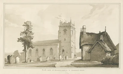 Église et presbytère de Milwich