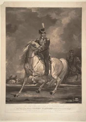Portrait du comte Matvei Ivanovich Platov 1757-1818, 1815
