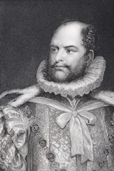 Prince Auguste Frédéric, gravé par Henry Robinson (fl.1827-72)