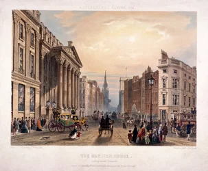 Mansion House et Cheapside, Londres