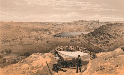 Les Batteries de la Ville ou Fortifications Intérieures de Sébastopol, 1856