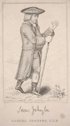 Samuel Johnson, lors de son tour des Highlands en 1773