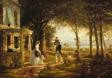 Retour à la famille, 1852