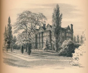 Extérieur du palais de Kew, 1902