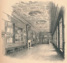 La galerie des rois, palais de Kensington, 1902