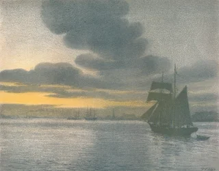 Le Bas-Thames, vers 1900