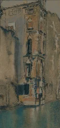 La Vieille Salle de Marbre, Venise, vers 1904
