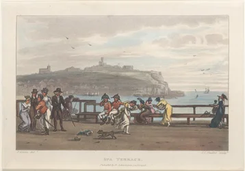 Terrasse du spa, des Esquisses poétiques de Scarborough