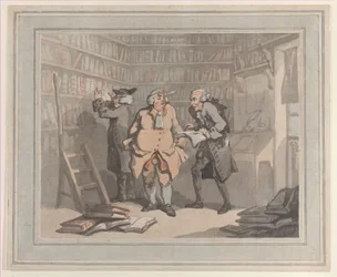 Libraire et auteur, 25 septembre 1784