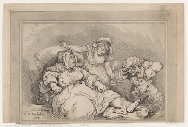 Une maquerelle sur ses dernières jambes, 1792