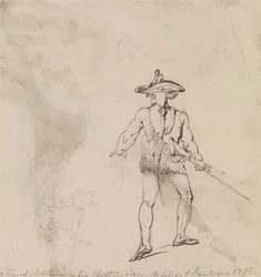 Un noble français à la chasse