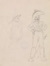 Un gendarme et un autre homme
