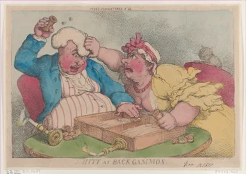 Un coup au backgammon