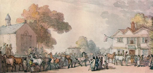 Foire aux chevaux à Southampton, vers 1820, 1918
