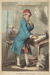 Un scribe financier