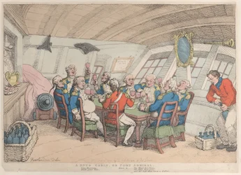 Une cabine confortable, ou Port Admiral, 21 juin 1808
