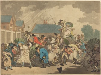 Une rafale à Hyde Park