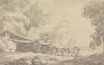 Un chariot en bois
