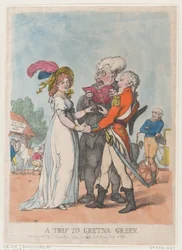 Un voyage à Gretna Green, 1803