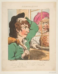 Admiration Le Brun Travesti, ou Caricatures des Passions, 20 janvier 1800