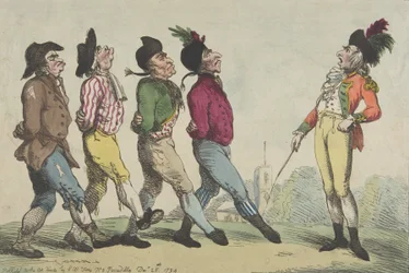 Une première leçon de marche, 24 décembre 1794