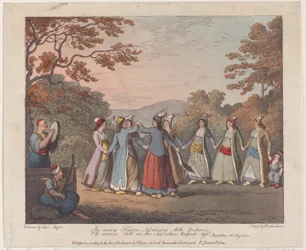 Autant de figures, la danse propose, Autant de vagues roulent sur la mer, quand la tempête fait rage, 31 juillet 1804