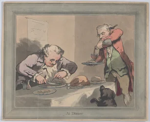 Au dîner, 1790