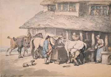 À la forge, 1790