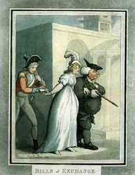 Lettres de change, publié par Rudolph Ackermann