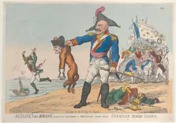 Blucher le Brave extrayant le gémissement d