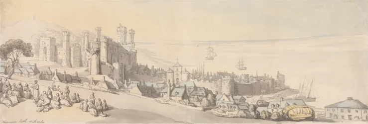Le château de Carnarvon, dans le nord du Pays de Galles