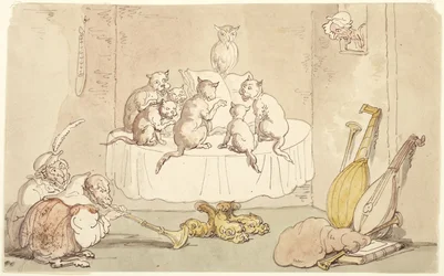 Les chats et les singes