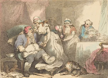Confort dans la goutte, 1785