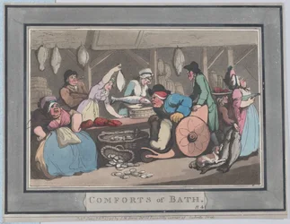 Les Conforts de Bath, Planche 4, 6 janvier 1798