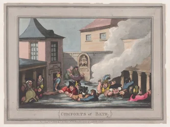 Les Conforts de Bath, Planche 7, 6 janvier 1798