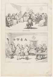 Conversazione, et Un club de campagne, 1806-11